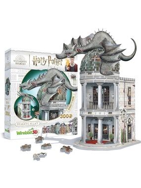 Wrebbit3D Harry Potter 3D Puzzle Model of Gringotts Bank Diagon Alley Collection